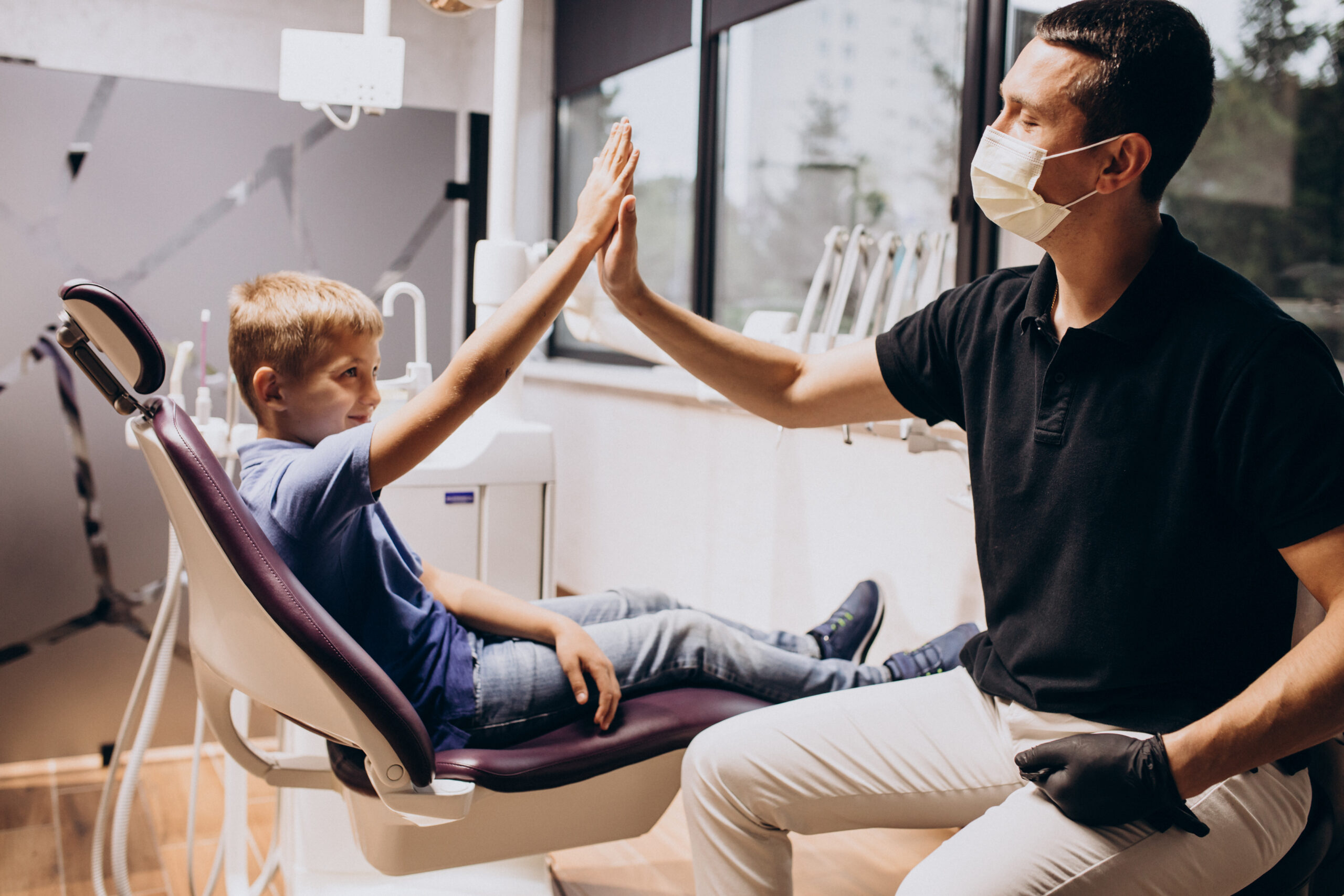 high five , childrens dentist in singapore